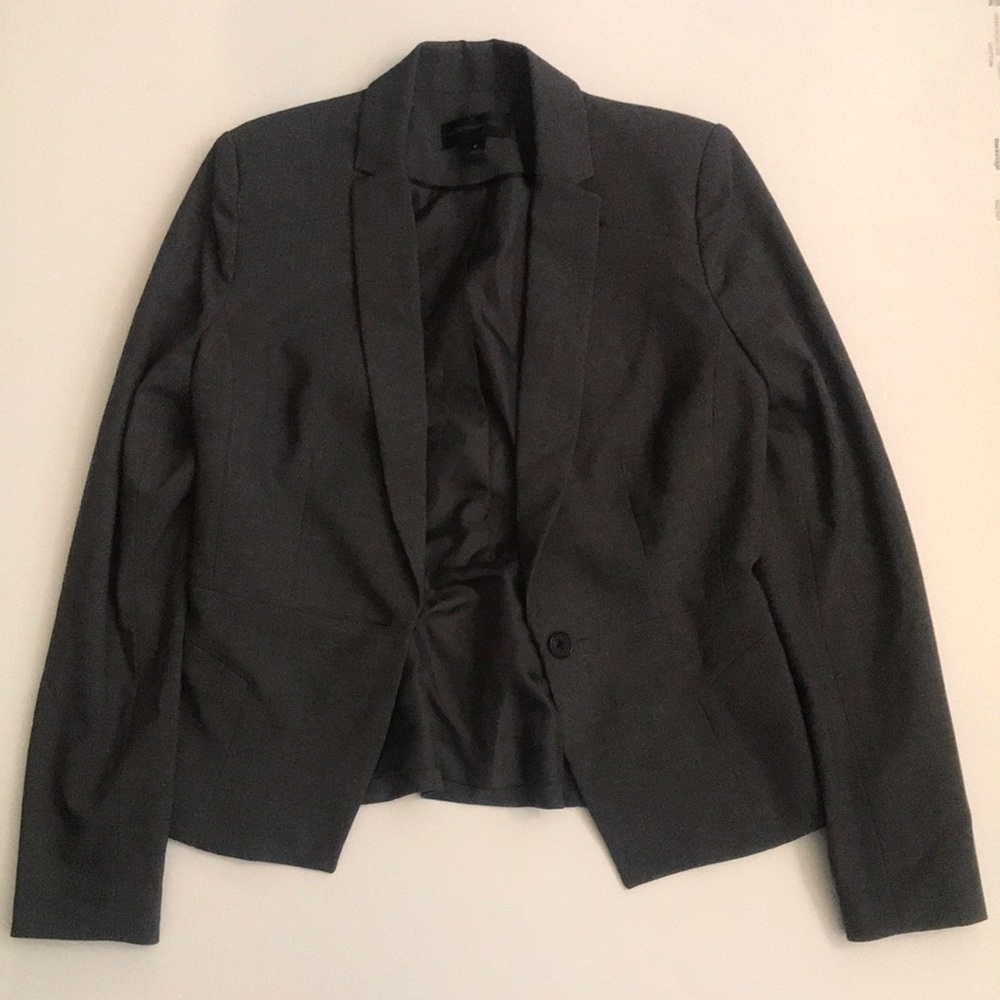Worthington Grey Pantsuit Blazer